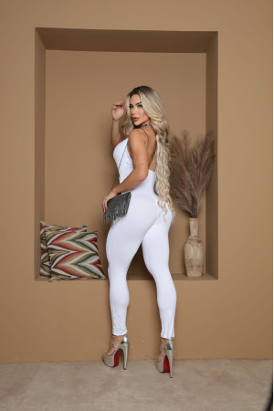 Macacão 4 argolas branco